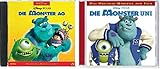 2 CDs - Die Monster AG / Die Monster Uni - Die Original Hörspiel zum Film im Set - Deutsche Originalware [2 CDs]