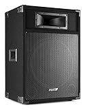 SkyTec CSB15 Aktivlautsprecher, 2-Wege Subwoofer, 38 cm (15 Zoll), 400 W, RMS