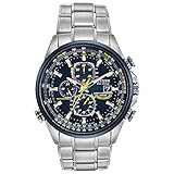 Citizen Herren-Armbanduhr AT8020-54L Blue Angels Edelstahl Eco-Drive Dress W