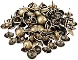 100 stücke Antike Bronze Polster Nagel Schmuck Geschenk Wein Fall Box Sofa Dekorative Tack Stud Pushpin Doornail Hardware 9x9