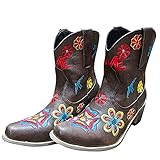 CYGGA Damen Women Stiefeletten Ankle Boots mit Blockabsatz Modisch Wasserdicht rutschfest Glatt Frauen Ankle Boots Herbst Winter Stiefel Worker Boots Schneestiefel Stiefelette Knöchel S