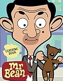 mr bean coloring book: Funny Mr Bean And His Bear Teddy Coloring Pages 8.5x11 inches - Awesome Gift for Kids - Birthday Gift for Son Daughter - A Fun Coloring Gift Book for k