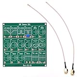 Dpofirs RF-Demo-Kit-Karte, NanoVNA-RF-Testmodul, Filter-/Dämpfungsmodul mit 2 UFL-Patchkabeln zum Erlernen des Vektor-Netzwerkanalysators, Antennenanalysator-Testkalibrierung