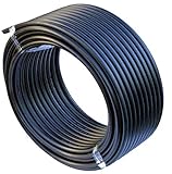 EXCOLO PE Rohr 25 mm x 25 Meter PE-HD Rohr Wasserrohr Wasser Leitung Kunststoffrohr Bewässerung Wasser Rohre schw