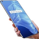 Reolme7 (K601) + 5G-Smartphone 7,3 Zoll FHD+ Dot Display (4GB RAM, 64GB ROM, Vier Kameras, 6800mAh),Impronta Digitale Unlock Smart Handy,Blau,Groß