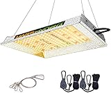 MARS HYDRO TS 600 LED Vollspektrum Pflanzenlampen LED Grow Light Wachstumslampe für Zimmerpflanzen für Innen Samen Knospe Pflanze Gemüse und Blume für Wachsen Z