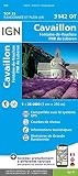 Cavaillon - Fontaine de Vaucluse - PNR du Luberon 1 : 25 000