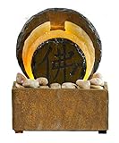 seliger Schiefer-Brunnen Tian Tisch-Brunnen Zimmer-B