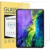 Gerutek [2 Stück Schutzfolie für iPad Pro 11 2021/2020/2018, 9H Härte, 2.5D, Hülle Freundllich, Anti-Kratzen, Anti-Bläschen Schutzglas Displayschutz Panzerglas für iPad Pro 11 / iPad Air 4 10.9 2020