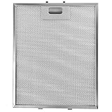 SPARES2GO Metal Mesh Filter passt für viele führende Marken der Dunstabzugshaube/Abzugshaube Vent (Non-Universal, Silber, 318 x 258 mm)