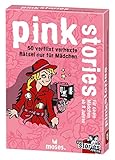 moses. black stories Junior pink stories | 50 verflixt verhexte Rätsel | Das Rätsel Kartenspiel nur für M