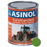 ASINOL DEUTZ GRÜN HELL AB 1974 1000 ml Kunstharzlack Farbe Lack 1l Liter D
