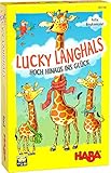 HABA 305108 - Lucky Langhals, Legespiel mit einfachen Regeln für schnellen Spielspaß, Spiel ab 3 J