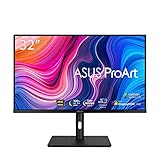 ASUS ProArt Display PA329CV 68,58cm (32 Zoll) Professional Monitor (IPS, 4K UHD (3840x2160), 60Hz, USB-C, DisplayPort, HDMI, 100% sRGB, 100% Rec., 5ms), schw