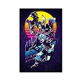 Kingdom Hearts Key Retro Leinwand Poster Schlafzimmer Dekor Sport Landschaft Büro Zimmer Dekor Geschenk ungerahmt 20 × 30
