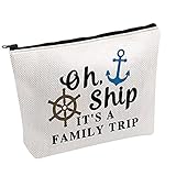 Familienurlaub, Sommerurlaub, Kreuzfahrt, Geschenke, Bootfahren, Geschenke, Oh Ship It's A Family Trip, Aufbewahrungstasche, Family Trip Storage B,