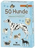 moses. 9769 Expedition Natur 50 Hunde | Bestimmungskarten im Set | Mit spannenden Quizfrag