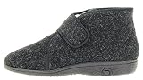 Florett Unisex Rudi Hohe Hausschuhe, Schwarz (schwarz 60), 38 EU