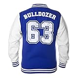 Bud Spencer Herren Bulldozer 63 College Jacket (blau) (XXL)