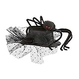 Widmann 9394X - Minizylinder mit Spinne, Accessoire, Hut, Mottoparty, Karneval, Hallow