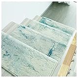 ZHPNG Treppenmatte,Selbstklebende Innentreppen Teppich,Stufen Schutzmatten Abdeckung,rutschfest Treppe Land Pad,Stufenmatte Für ältere Menschen,Kinder Und Haustiere,J(3pc)-25.5×9.4×1.1