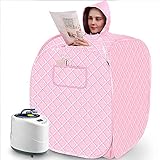 SZTC Tragbare Mobile Dampfsauna Heimsauna Dampfsauna Maschine 2 Person Spa Body Heater Entgiften Abnehmen Gewicht Zuhause Zimmer 2L,R