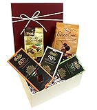 Edles Präsent Schokoladen Geschenkset süße Verführung mit erlesenen italienischen Schokoladen, Nougat, Gianduiotti, Pralinen Sp