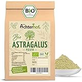 Astragalus Wurzel Pulver Bio | 250g | Tragant-Wurzel-Pulver | 100% naturrein ohne Zusätze | Tragacantha Membranaceus Wurzelpulver |