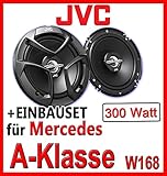 16,5cm Lautsprecher vorne - JVC CS-J620X - Einbauset für Mercedes A-Klasse JUST SOUND b