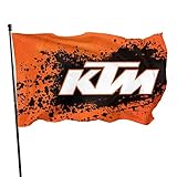 'N/A' KTM Fahnen Flagge Flag Banner Polyester Material Gartenbalkon Gartendekoration Im Freien 90x150