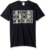 Ich - Einfach unverbesserlich Dm3 Minion Life Jail Gang Funny Graphic Tee - Schwarz - 4X-Groß