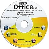 Open Office Suite - Home Student Professional 2021 DEUTSCH das ähnliche Programmpaket für Windows 10-8-7-Vista-XP Schreibprogramm, Textprogramm, Präsentationsprog
