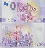 0-Euro-Schein Abschied von der D-Mark Deutschland Souvenir Null Euro € S