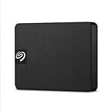 Seagate Expansion SSD, Portable externe SSD, 1 TB, 2.5 Zoll, USB 3.0, PC & Mac, schwarz, inkl. 3 Jahre Rescue Service,Modellnr.: STJD1000400