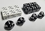 quEmpire Counter Dice & Spindown D10 Würfel, Kombi-Pack, ideal für Magic: The Gathering