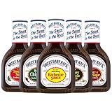 SWEET BABY RAY'S® | BBQ Saucen - 5er MIX (5 x 18 OZ, 425ml) Original amerikanische Barbecue Sauce | USA Grillsauce mit rauchigem, smoke Geschmack