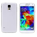 ELECTRÓNICA REY Transparente Silikonhülle TPU für Samsung Galaxy S5 Mini, Handyhülle Premium Kratzfest TPU Durchsichtige Schutzhülle, Ultradünne 0,33