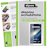 dipos I 2X Schutzfolie matt kompatibel mit Odys Space 10 Plus 3G Folie Display