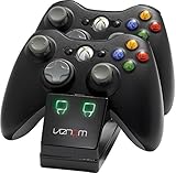 Venom Twin Docking Station für Xbox 360 - Ladestation für Xbox 360 Controller inklusive 2 Zusatz Akk