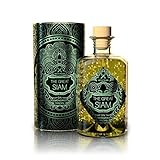 The Great Siam Lemongrass-Pandan Gin (1 x 0.5 l) - Mit 23 Karat reinem Blattgold und edler Geschenkverpackung