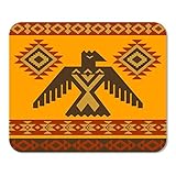 Mousepad Computer Notepad Büro Thunderbird Tribal Indianer Adler Zier Navajo Muster Totem Heimschule Game Player Computer Work