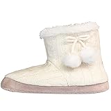 Lascana Cozy World Kuschelshoe Hausschuhe Boots Kuschelstiefel Indoor 40/41 E