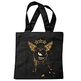 Tasche Umhängetasche BOSS MIT ZIGARRE DOLLAR CHEF US WÄHRUNG LIFESTYLE FASHION STREET STYLE Einkaufstasche Schulbeutel Turnbeutel in Schw