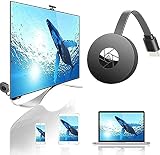 Kmuing Drahtloser HDMI-Adapter Mirrorscreen,Unterstützung Android/IOS/PC/TV/Monitor/Projek