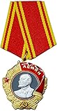 FTYYSWL Militär-Medaillenorden von Lenin, russische Sowjetische UdSSR-Medaille, höchste Auszeichnung, UdSSR-Medaille, Militär-Geschenke, Nachbildung