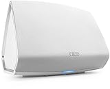 Denon HEOS 5 HS2 Audio-streaming Lautsprecher (Multiroom, Amazon Music, Spotify connect, Deezer, Tidal, Soundcloud, NAS, Bluetooth integriert, WLAN, USB, Appsteuerung, Aux-In) weiß