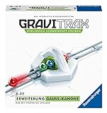 Ravensburger GraviTrax Erweiterung Gauß-Kanone - Ideales Zubehör für spektakuläre Kugelbahnen, Konstruktionsspielzeug für Kinder ab 8 J