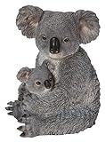 XRL-KOMB-D Mutter hält Koala, Kunstharz, Dekoration für Haus oder G