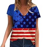 XTBFOOJ Sexy Blusen Damen Party Tunika Blumen Blusen Große Größen Party Oberteile Bunte Hemdblusen Topsense Blusen Weiss Kurzarm Umstand Tunika SchößChen Bluse Oberteile Hemdb