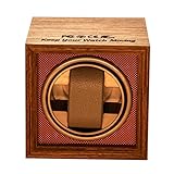Hemobllo Uhr Box Wickler für Männer Automatische Rotation Uhr Wickler Automatische Uhr Wickler Display Box Holz Uhr Wicklung Fall Uhr Lagerung Fall Holz für Männer F